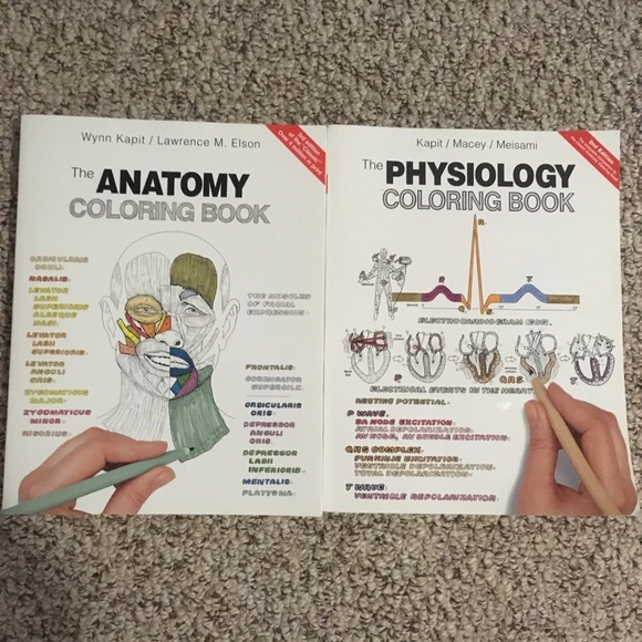 Pearson Office Anatomy Physiology Coloring Books Both Poshmark Pearson Office Anatomy Physiology Coloring Books Both Poshmark